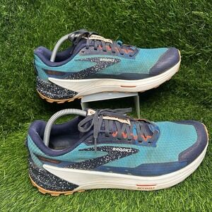 Brooks Catamount 2 Mens Size 11 Shoes Trail Running Walking Gym Blue 1103991D490
